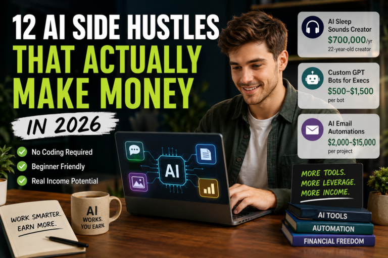 AI Side Hustles for Beginners: 12 Real Ways to Make Money With AI in ...